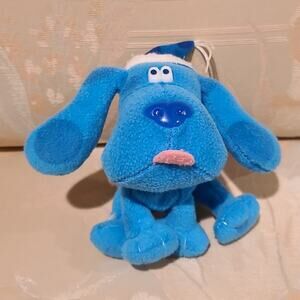 Blue Clues Plush Stuffed Animal Vintage 4" inches 1998 Motty's Nick Jr.